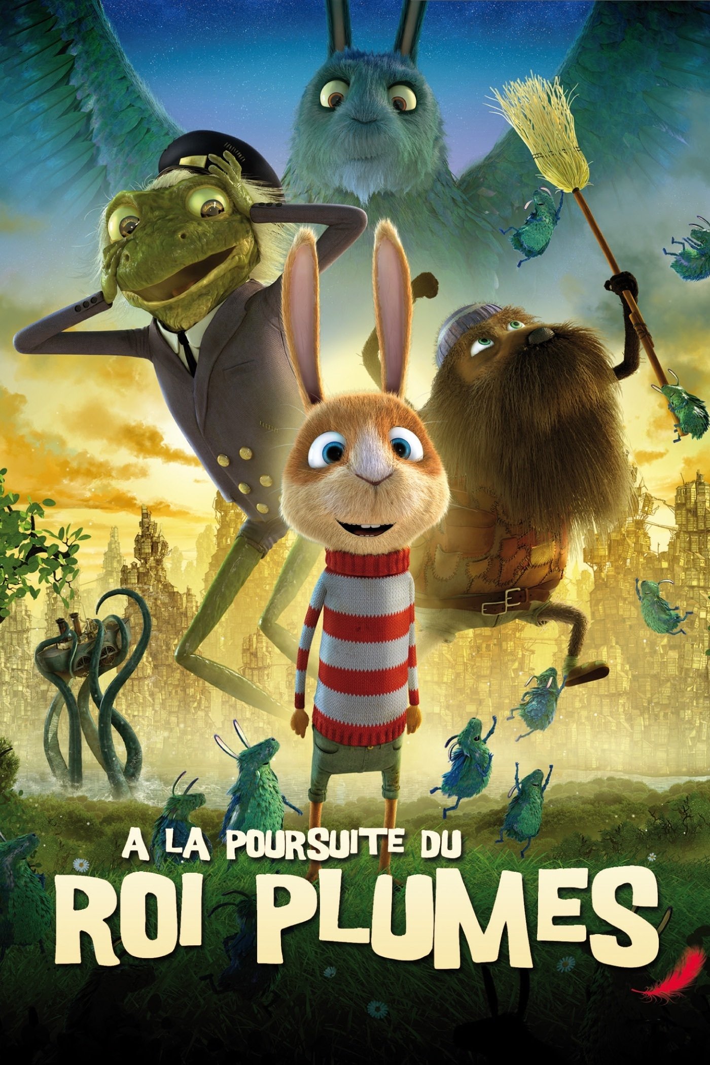 Affiche À la poursuite du roi Plumes
