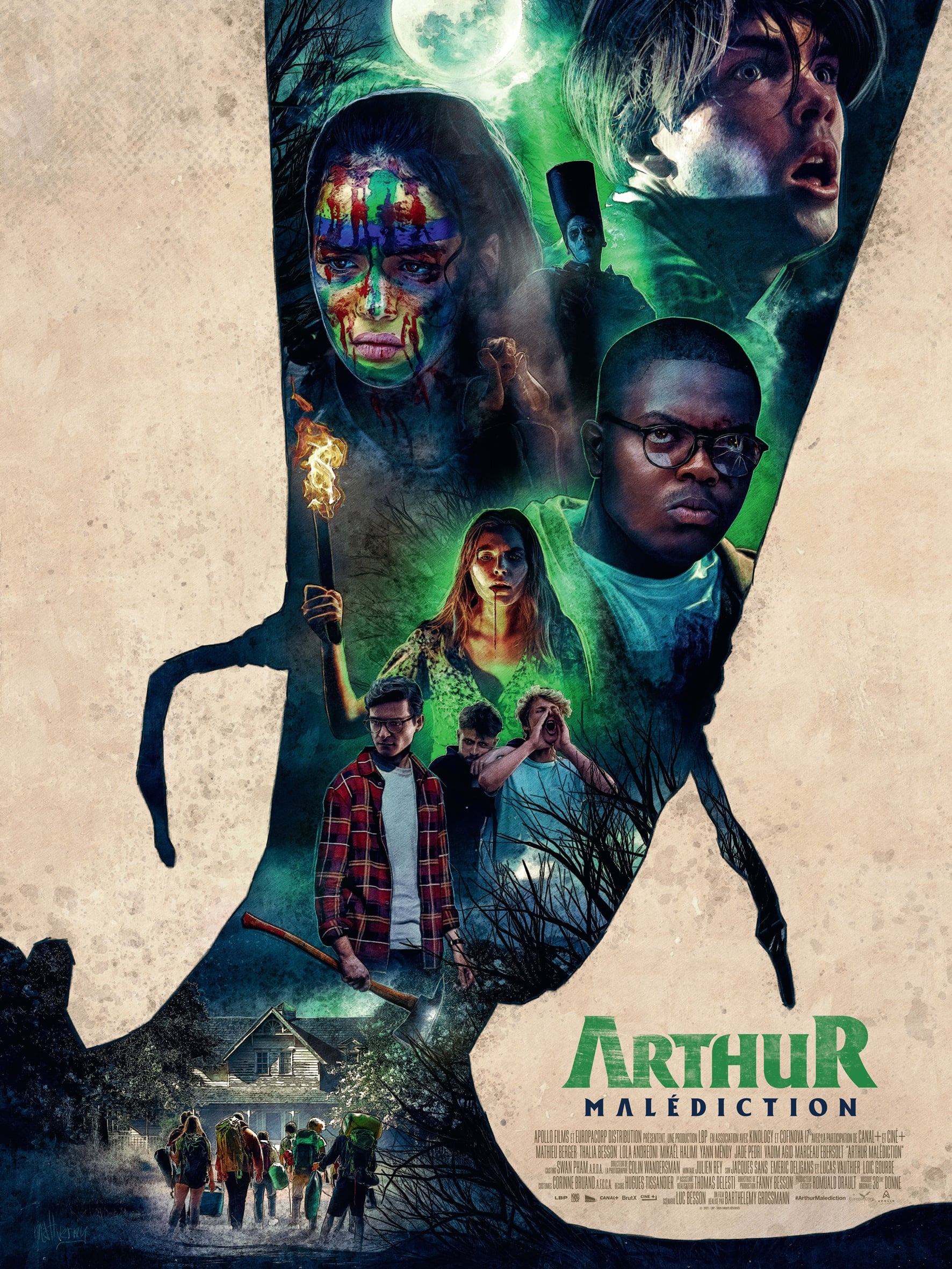 Affiche Arthur, Malédiction