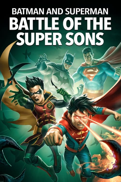 Affiche Batman and Superman: Battle of the Super Sons