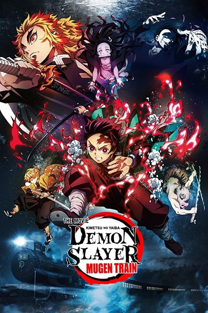 Affiche Demon Slayer : Kimetsu no Yaiba - Le film : Le train de l'Infini