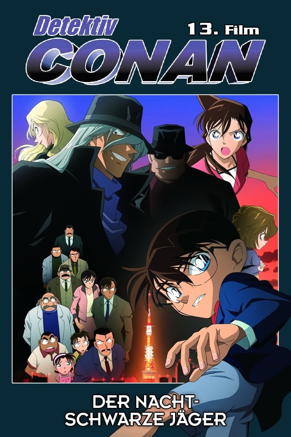 Affiche Détective Conan - Le Chasseur noir de jais