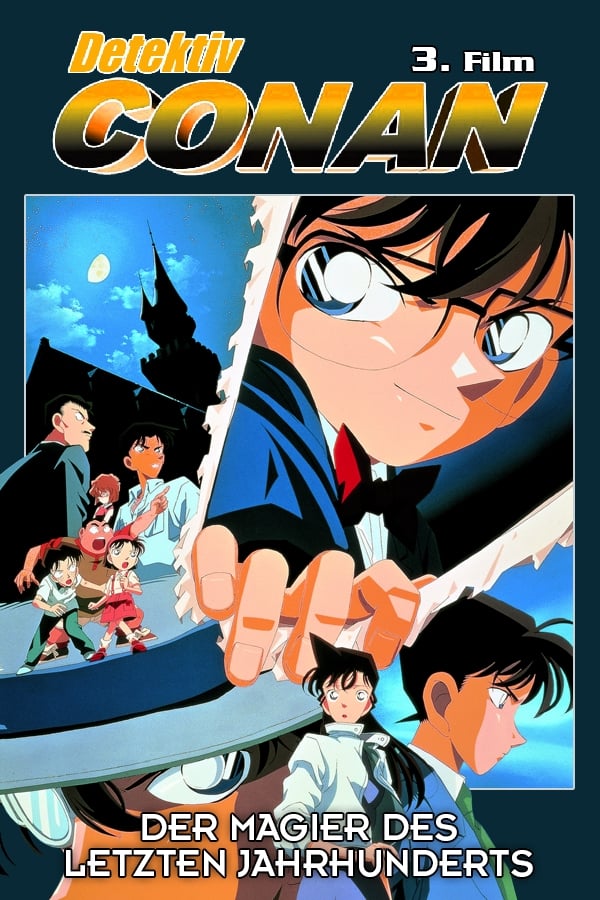 Affiche Détective Conan - Le magicien de la fin du siècle