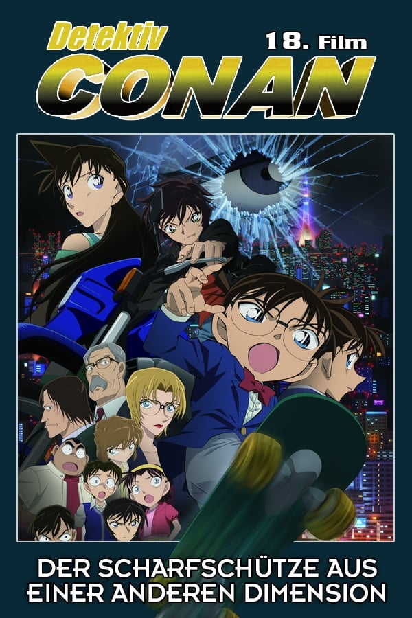 Affiche Détective Conan - Le sniper dimensionnel