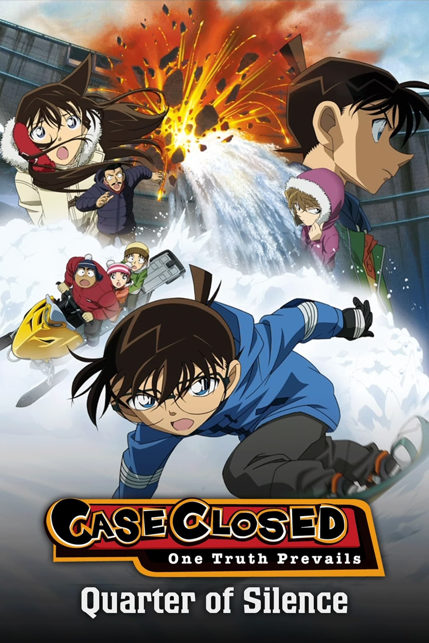 Affiche Détective Conan - Les Quinze Minutes de silence