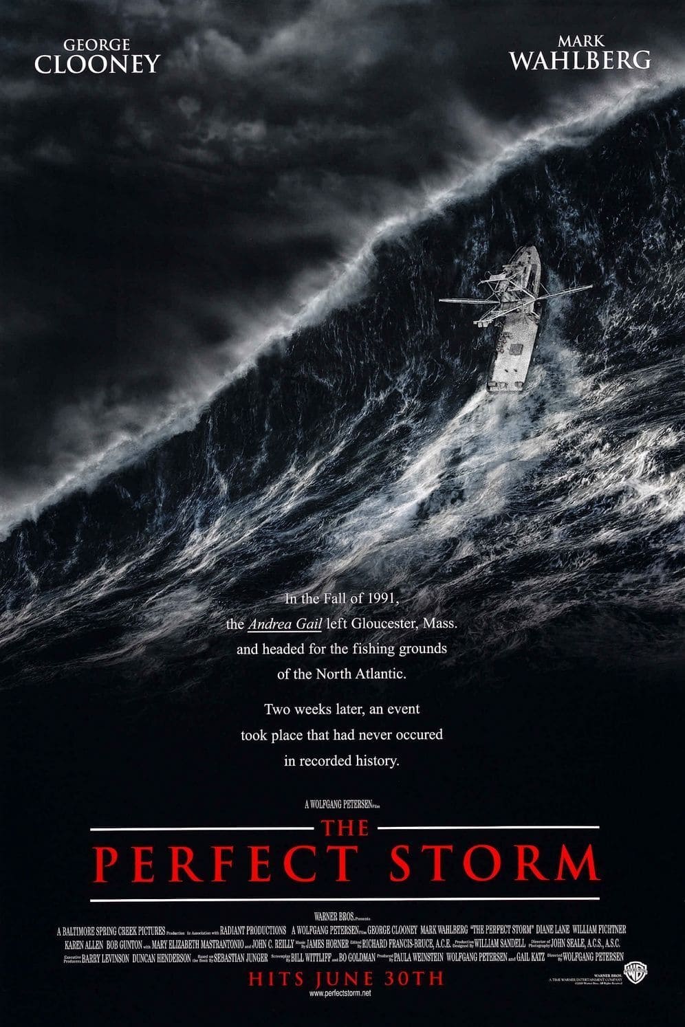 Affiche En pleine tempête