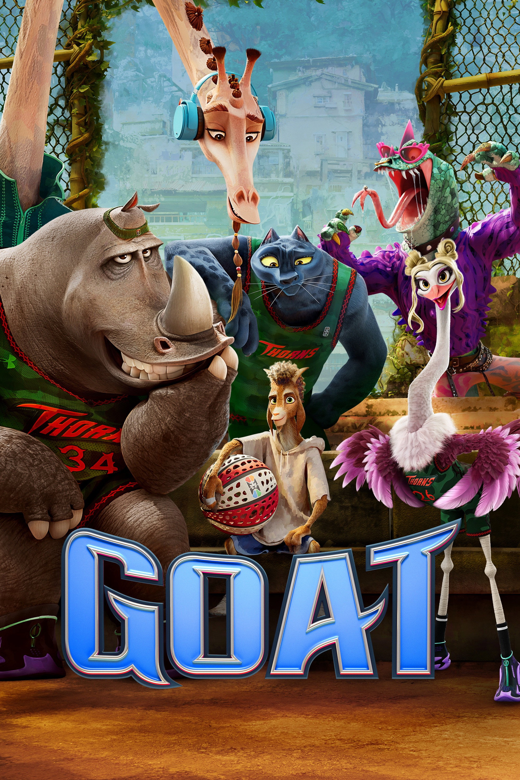 Affiche GOAT : Rêver plus haut