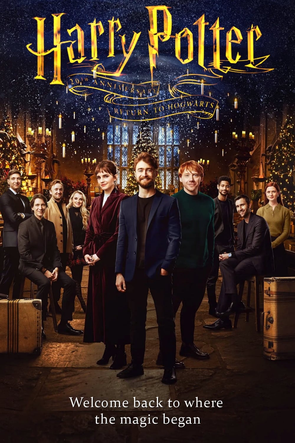 Affiche Harry Potter fête ses 20 ans : retour à Poudlard