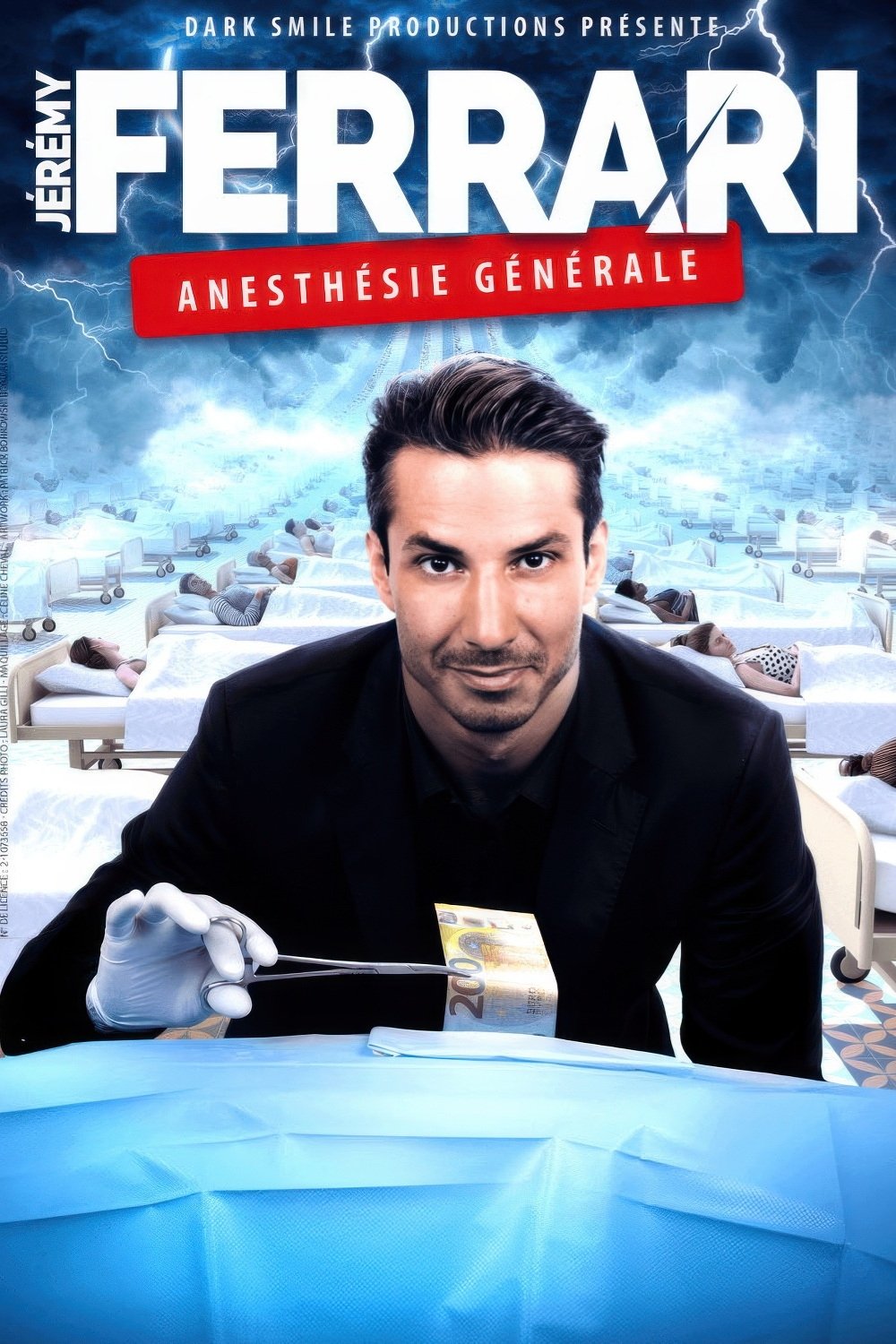 Affiche Jérémy Ferrari - Anesthésie Générale