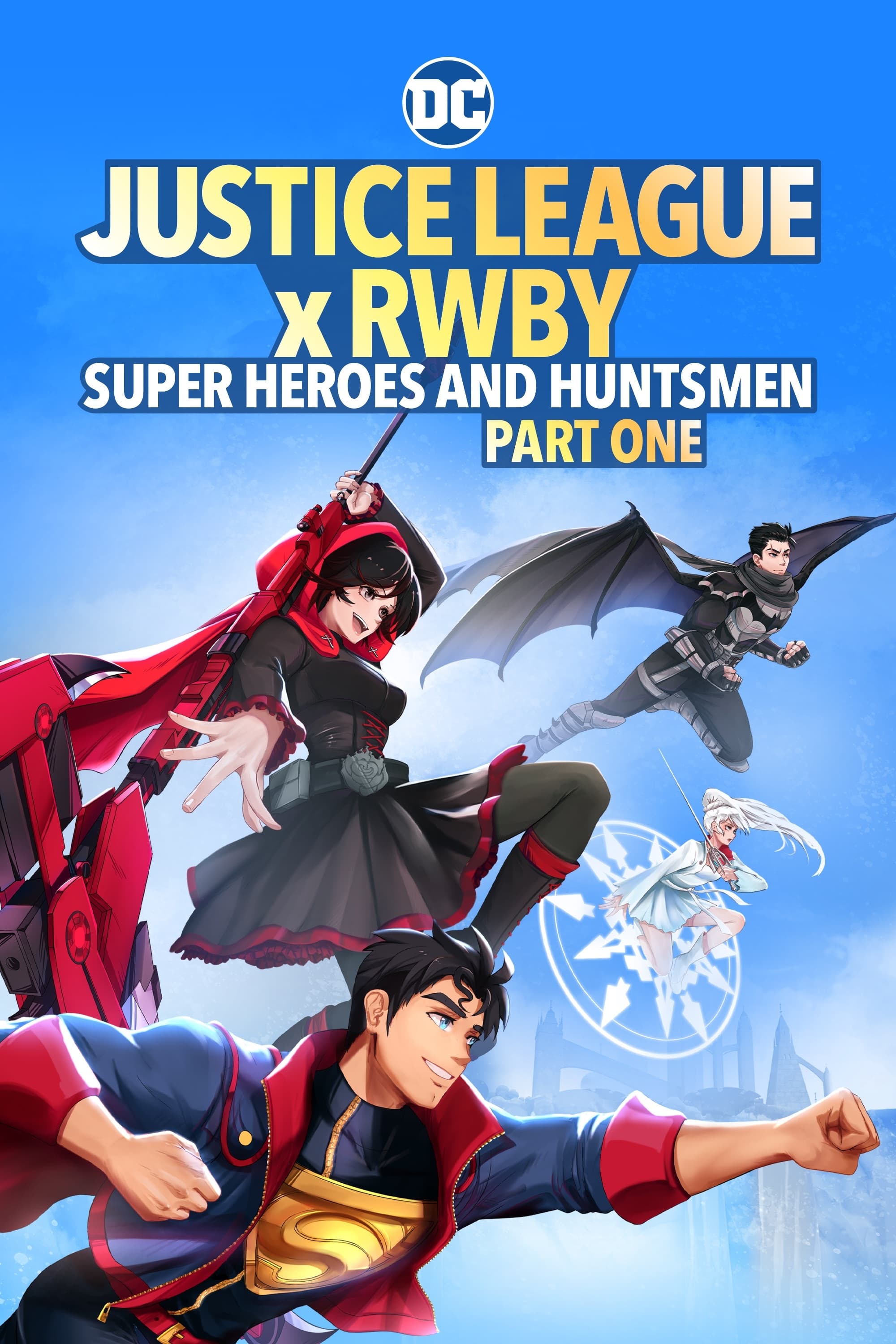 Affiche Justice League x RWBY: Super Heroes & Huntsmen, Part One