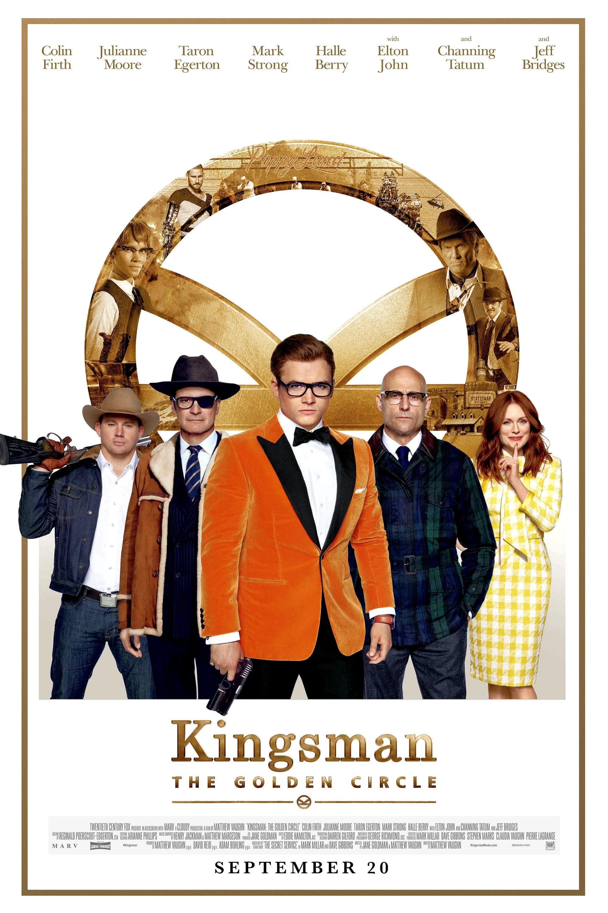 Affiche Kingsman : Le Cercle d'or