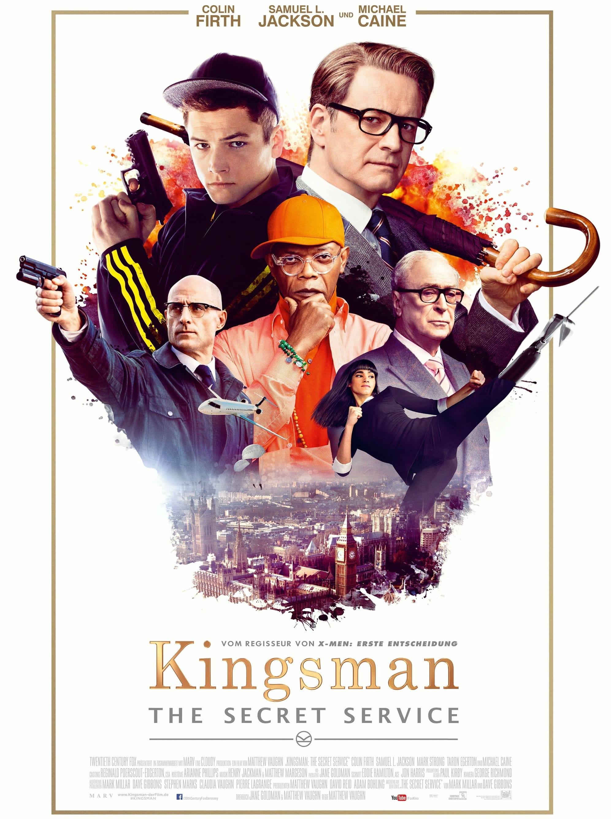 Affiche Kingsman : Services secrets