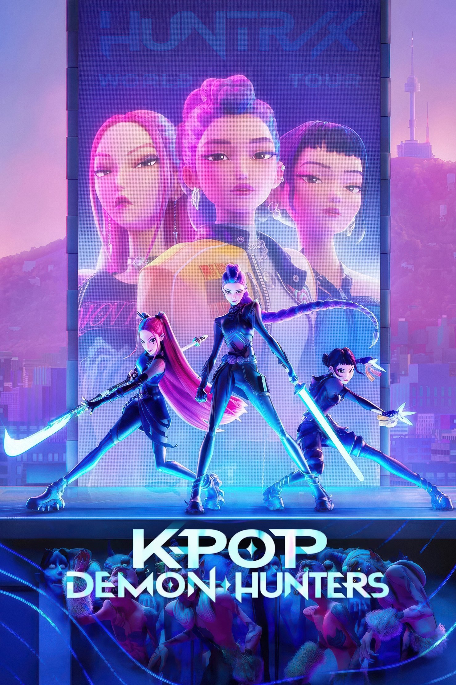 Affiche KPop Demon Hunters