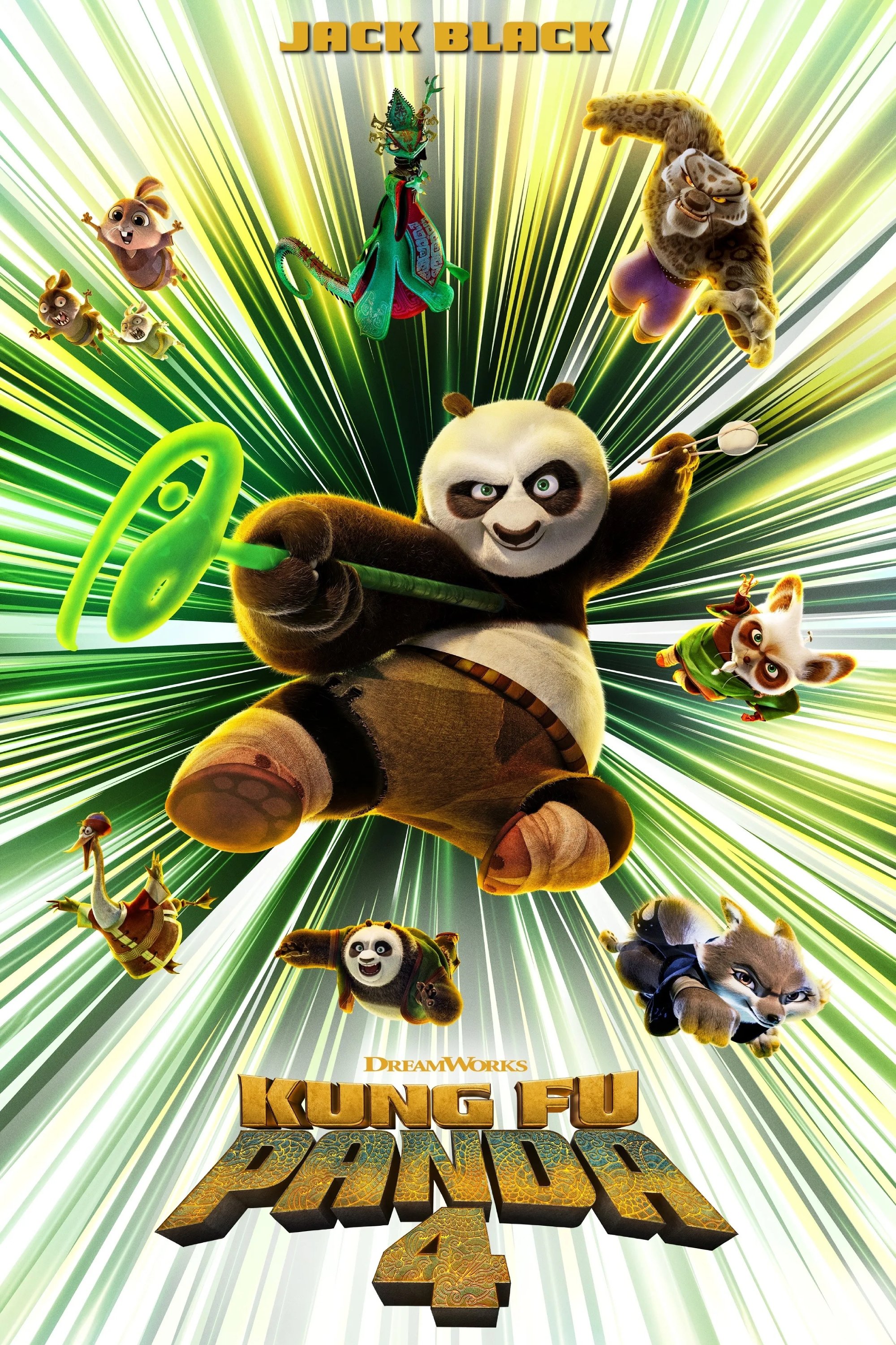Affiche Kung Fu Panda 4