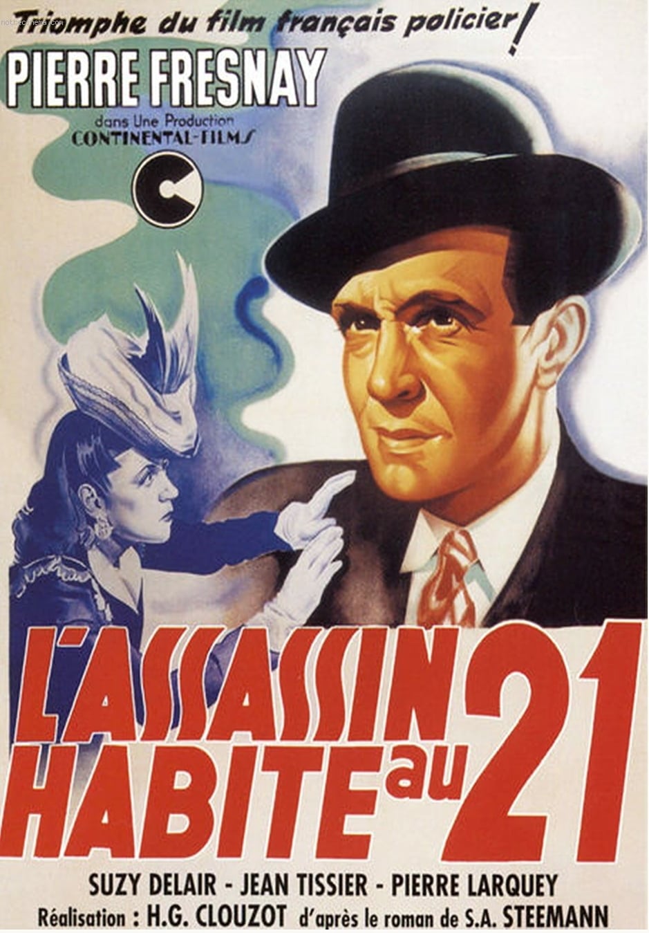 Affiche L'assassin habite au 21