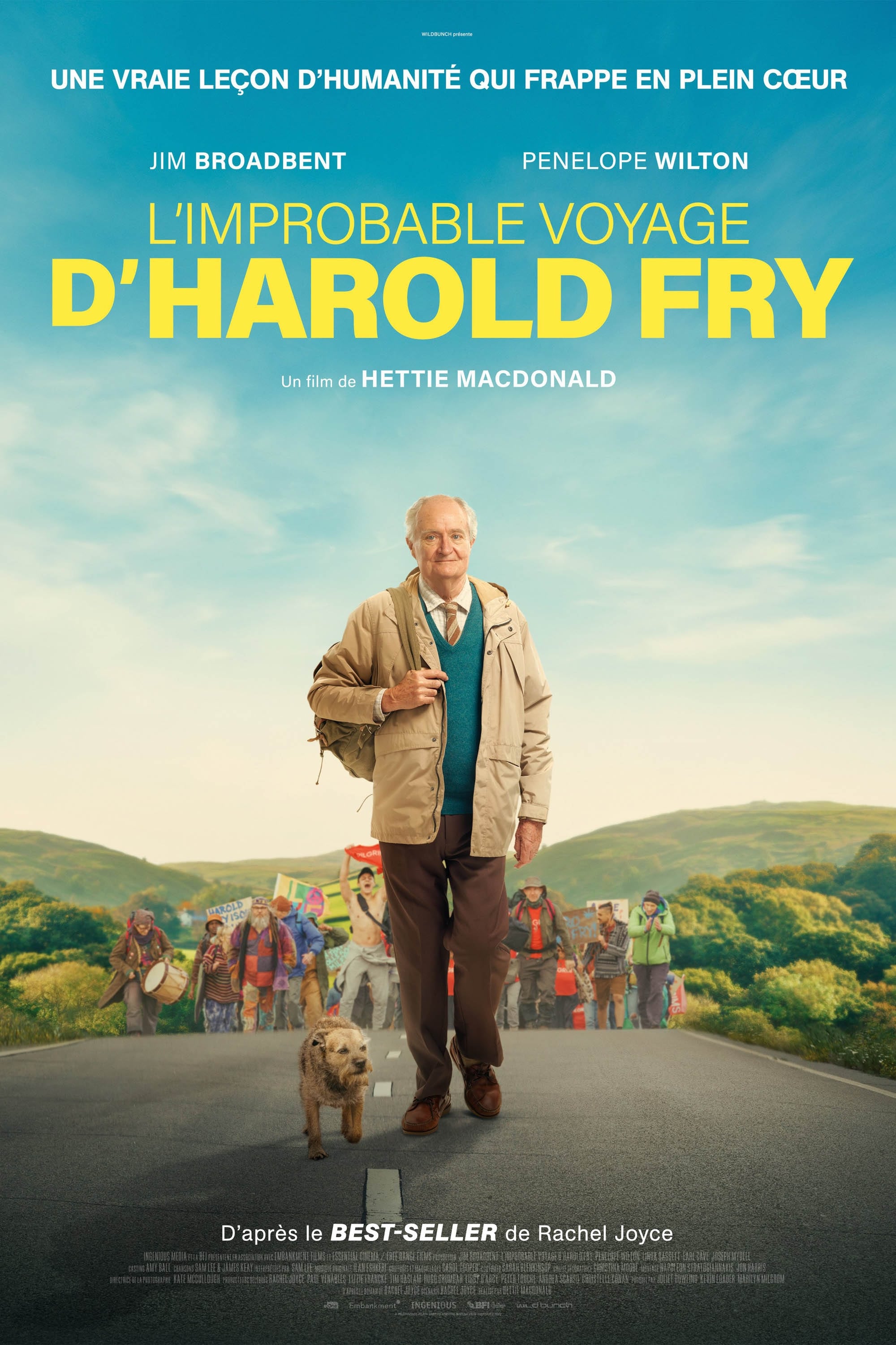 Affiche L'improbable voyage d'Harold Fry