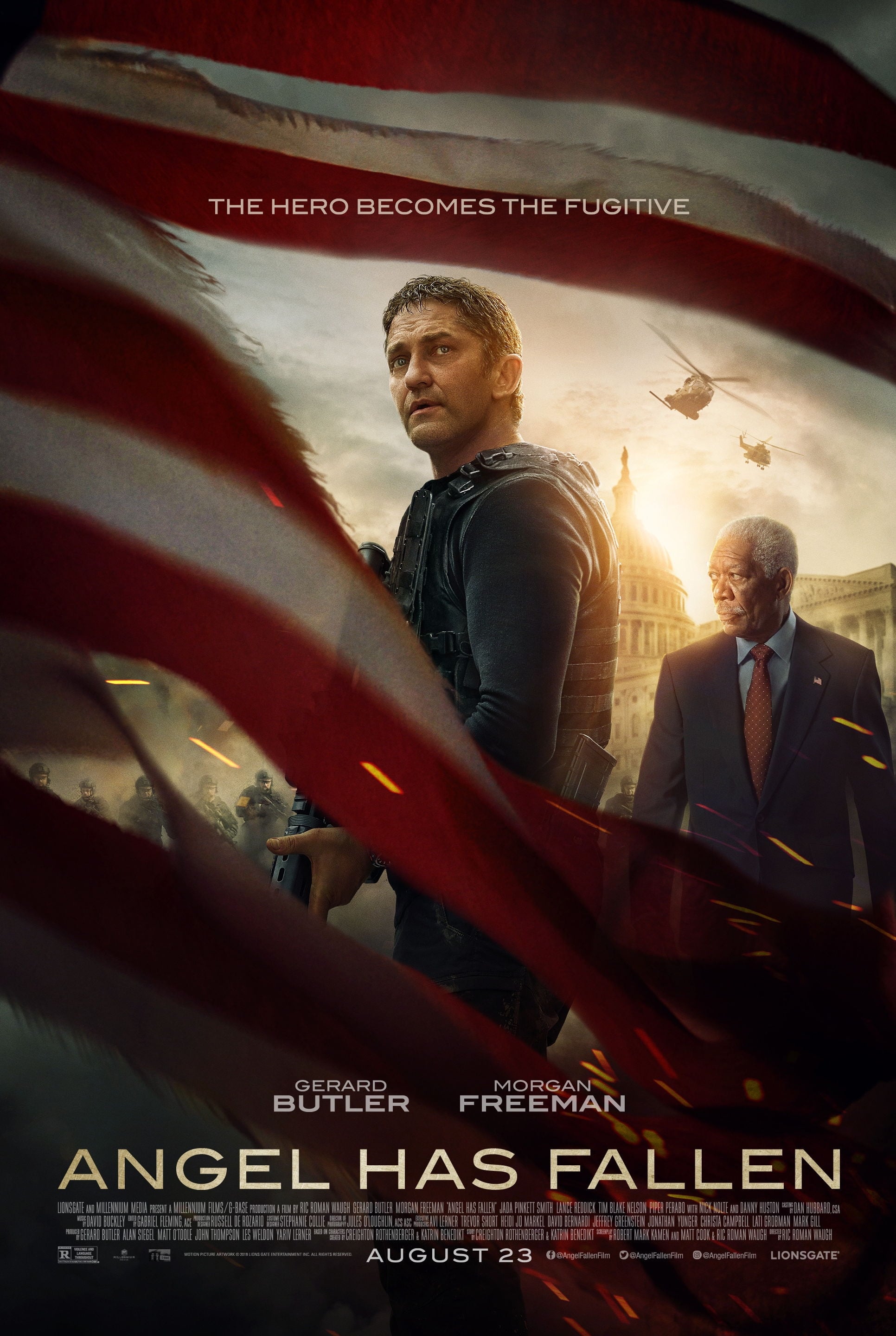 Affiche La Chute du Président