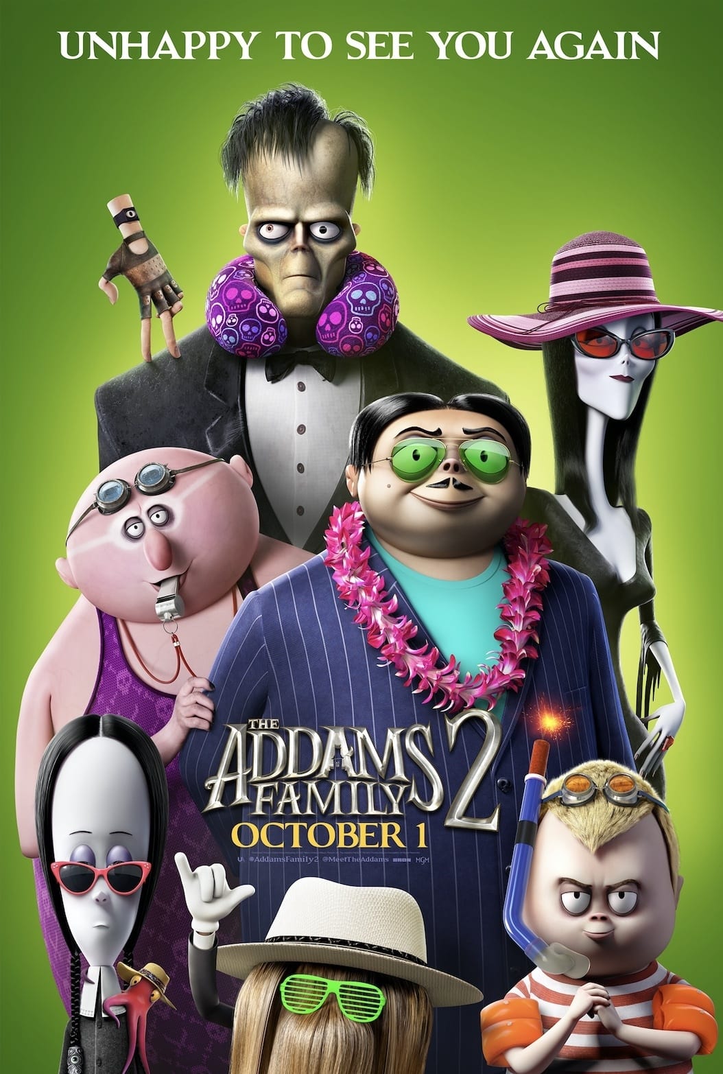 Affiche La Famille Addams 2 : Une virée d'enfer
