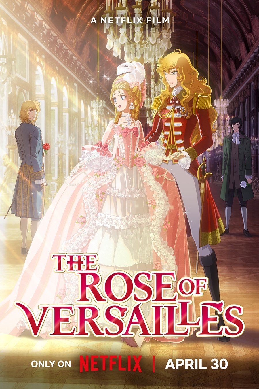 Affiche La Rose de Versailles