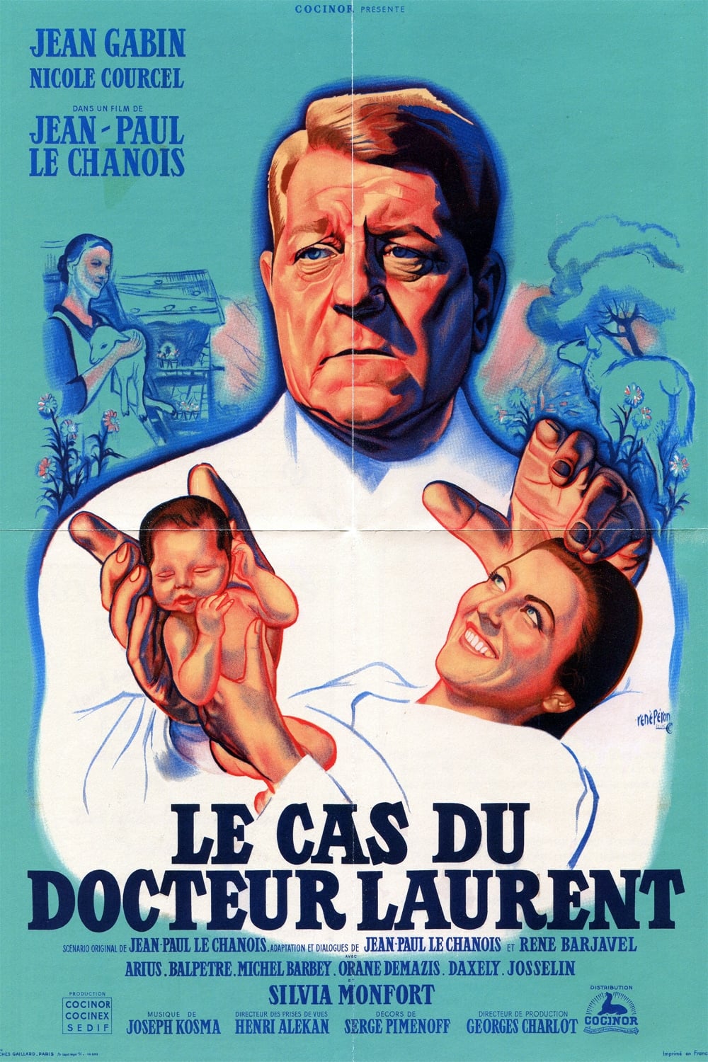 Affiche Le cas du docteur Laurent