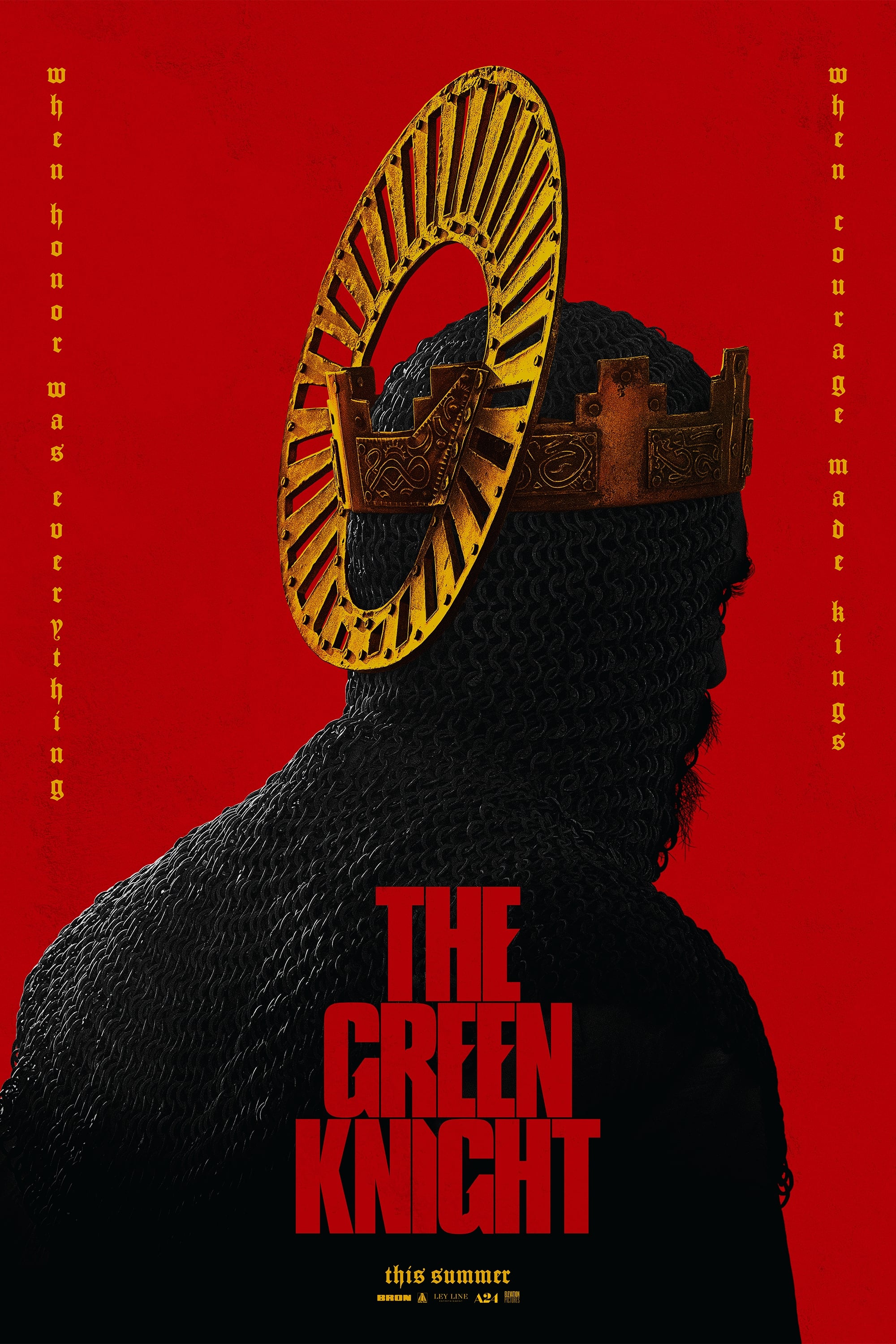Affiche Le Chevalier Vert