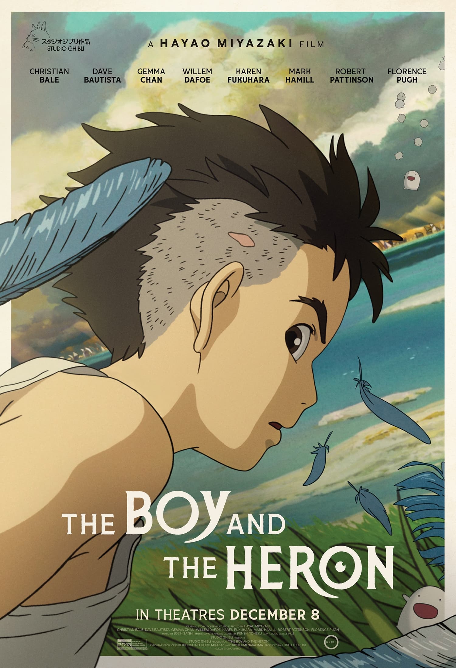 Affiche Le Garçon et le héron