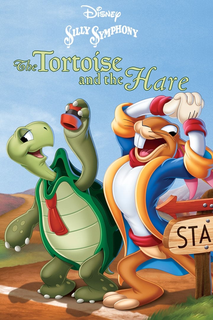 Affiche Le Lièvre et la Tortue