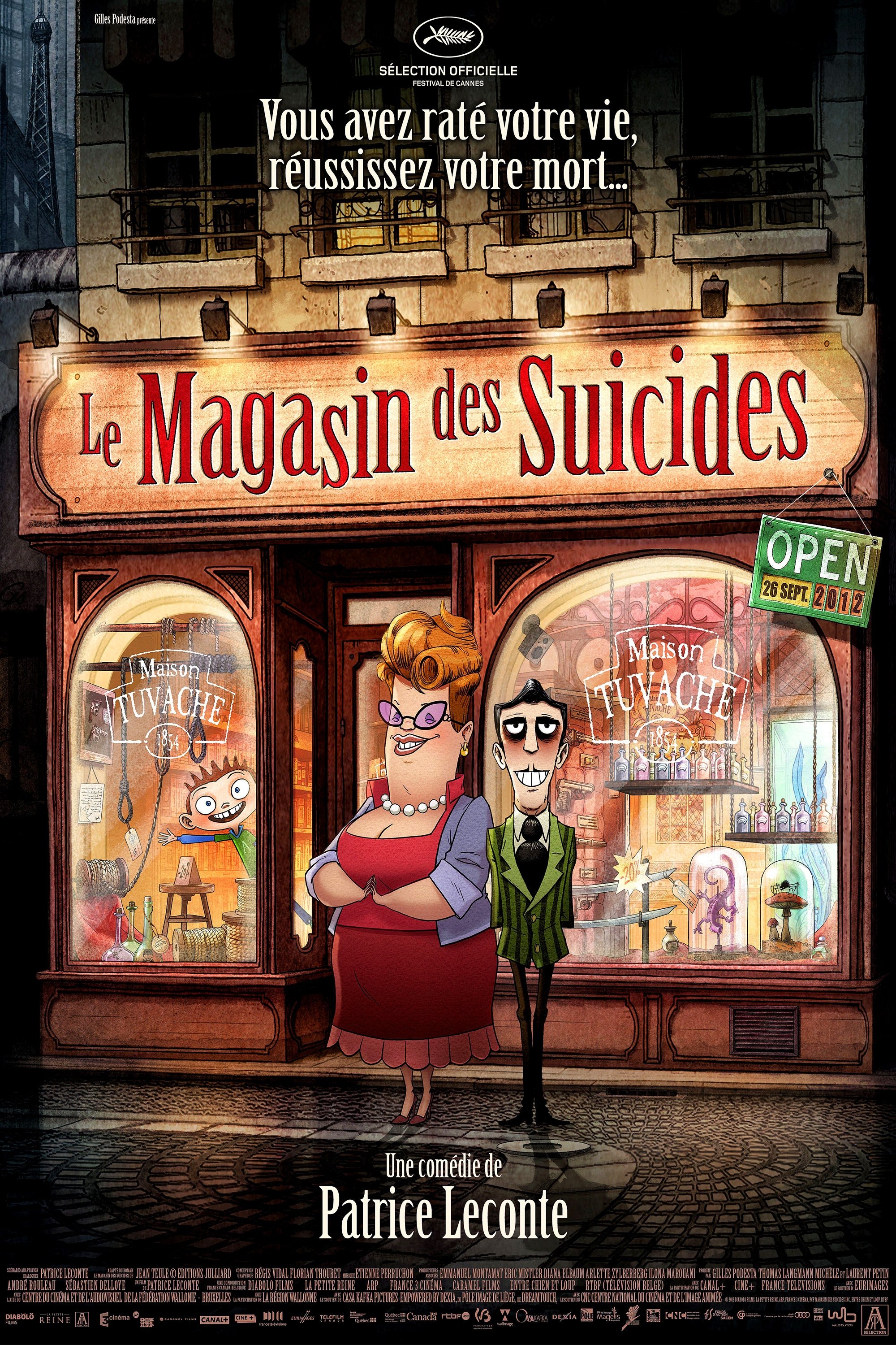 Affiche Le Magasin des suicides