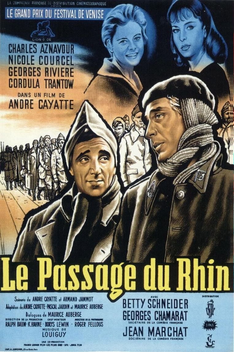 Affiche Le passage du Rhin