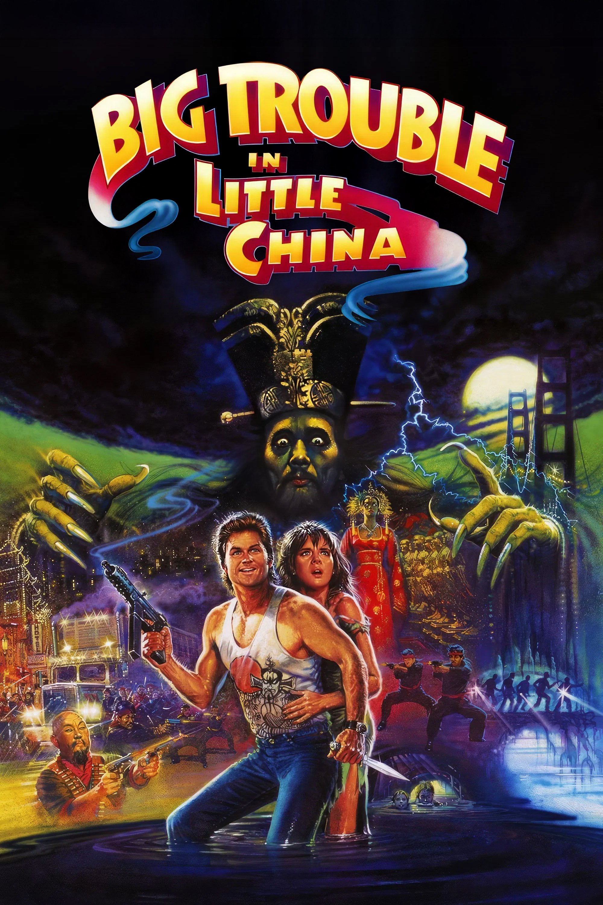 Affiche Les Aventures de Jack Burton dans les griffes du Mandarin