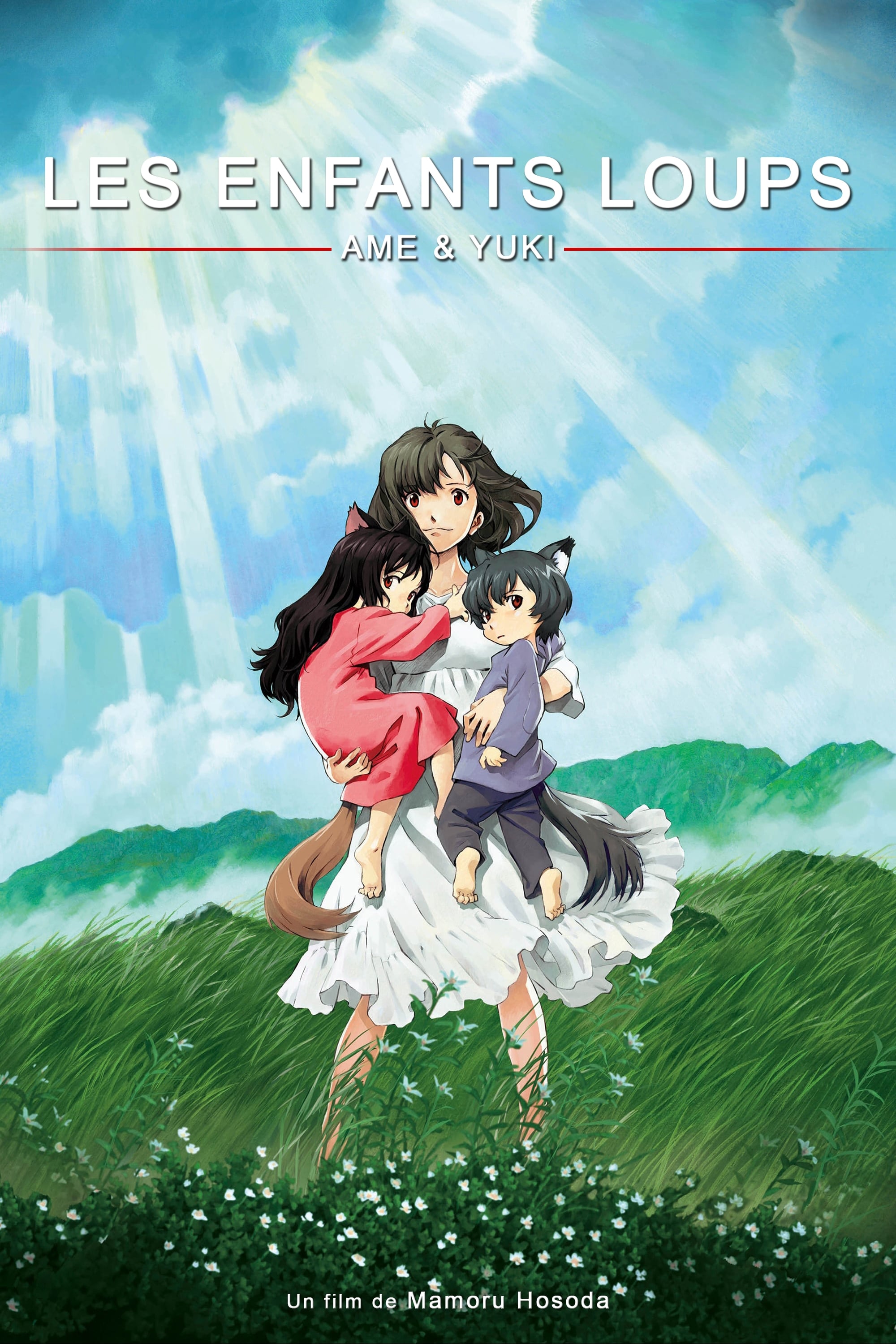 Affiche Les Enfants loups, Ame & Yuki