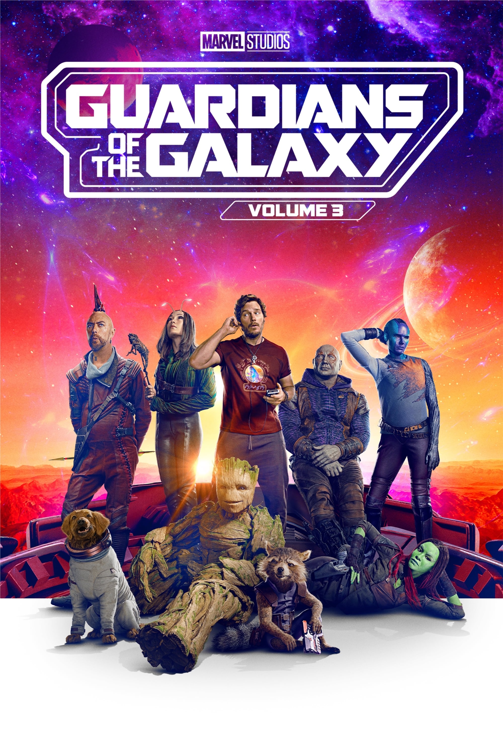 Affiche Les Gardiens de la Galaxie : Volume 3