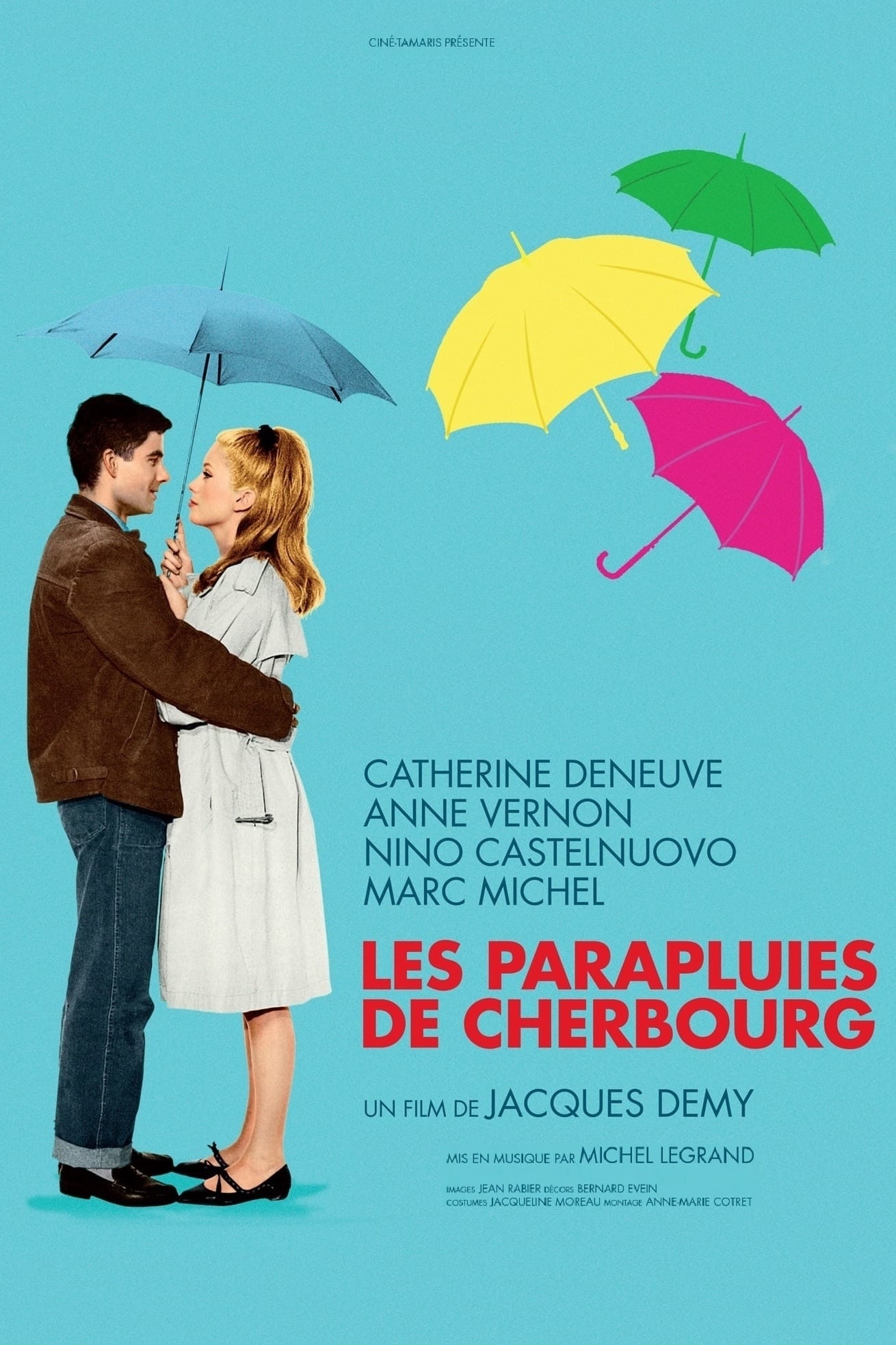 Affiche Les Parapluies de Cherbourg