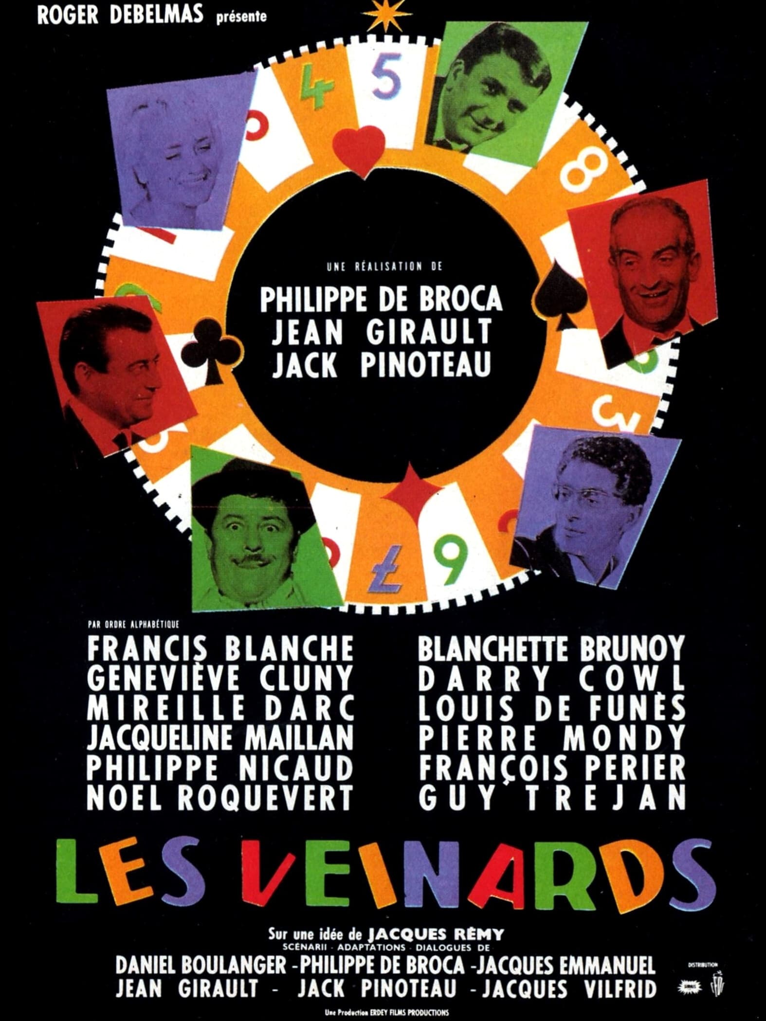 Affiche Les Veinards