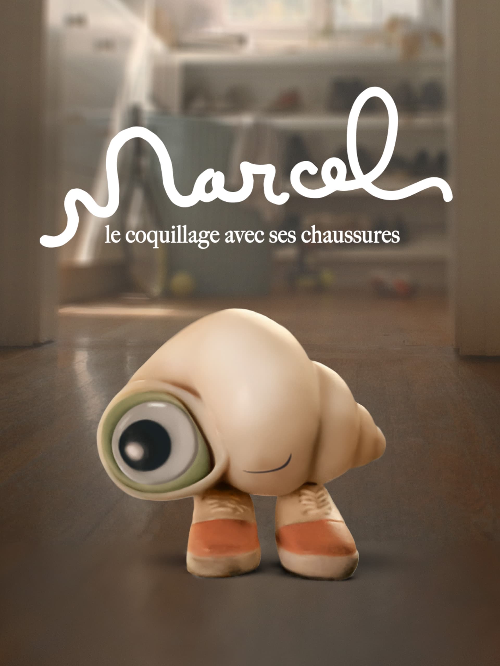 Affiche Marcel le coquillage avec ses chaussures