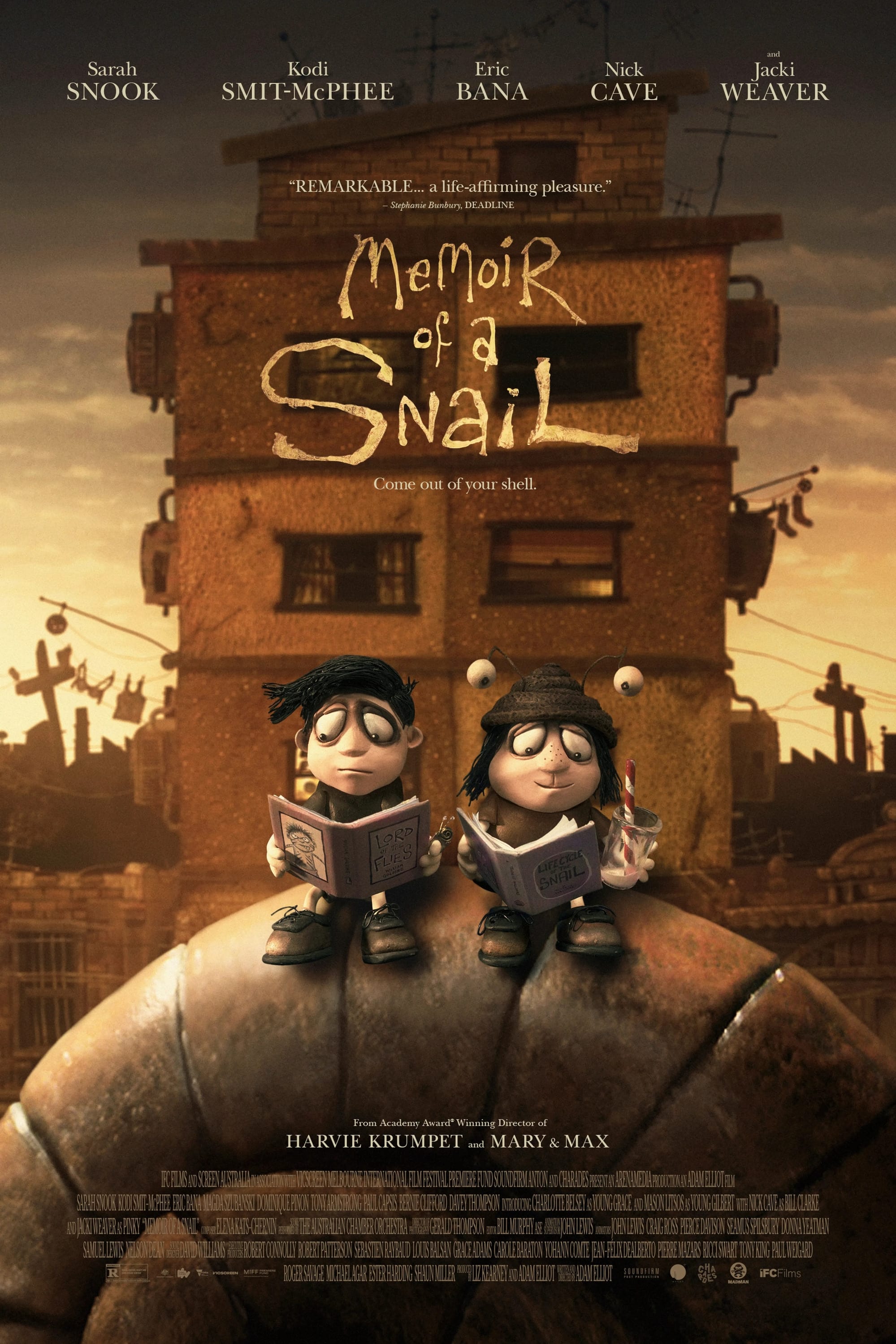 Affiche Mémoires d’un escargot