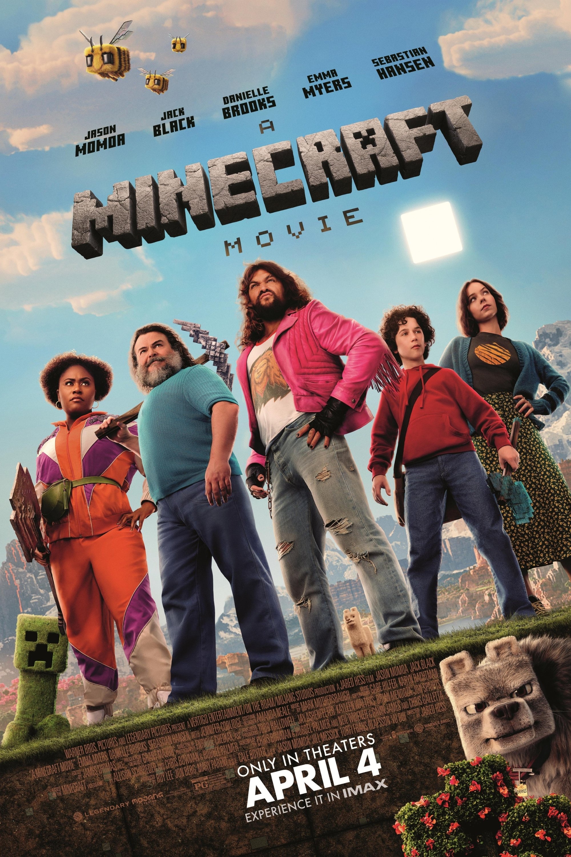 Affiche Minecraft, le film