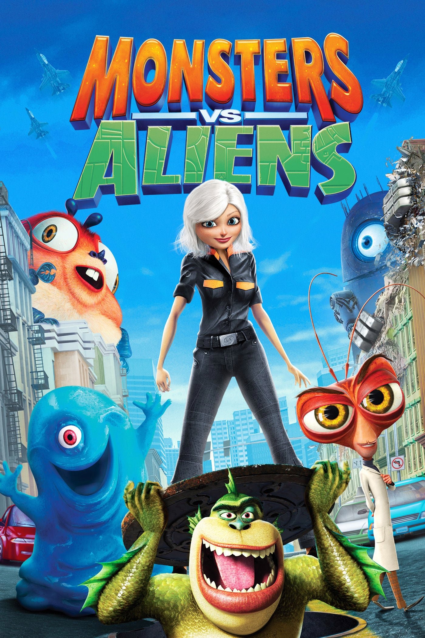 Affiche Monstres contre Aliens