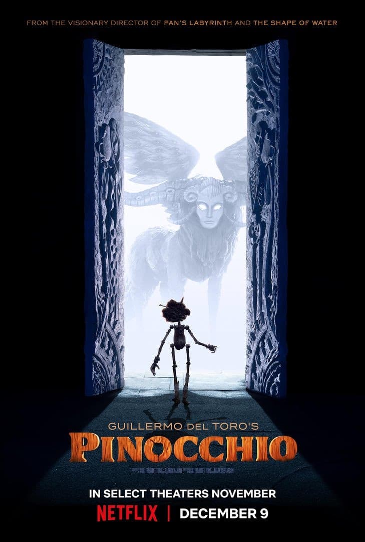 Affiche Pinocchio par Guillermo del Toro