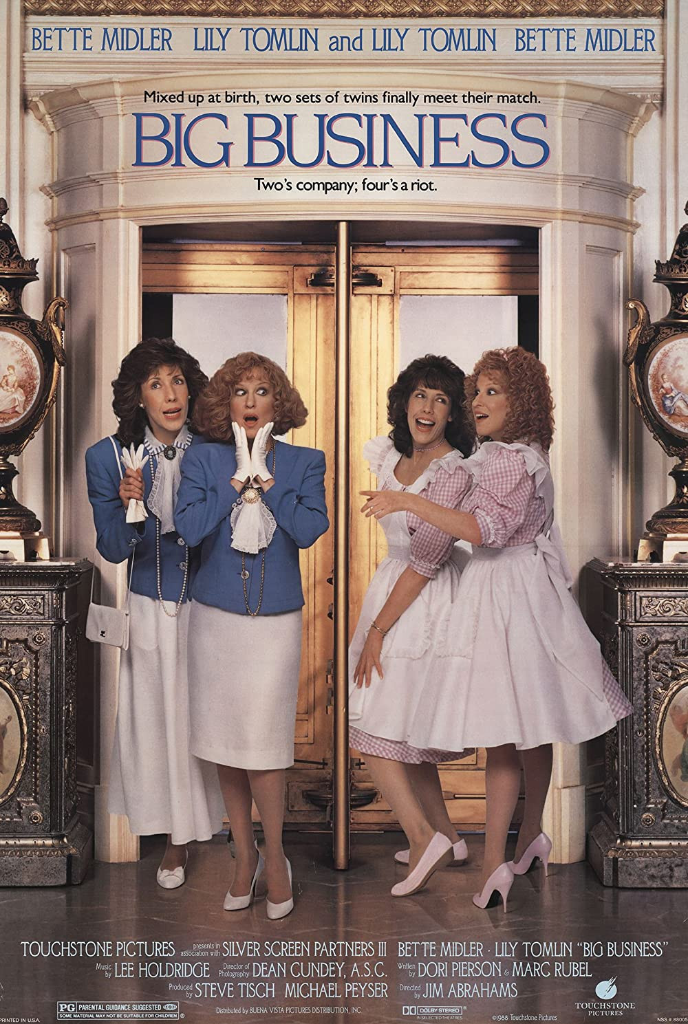 Affiche Quand les jumelles s'emmêlent