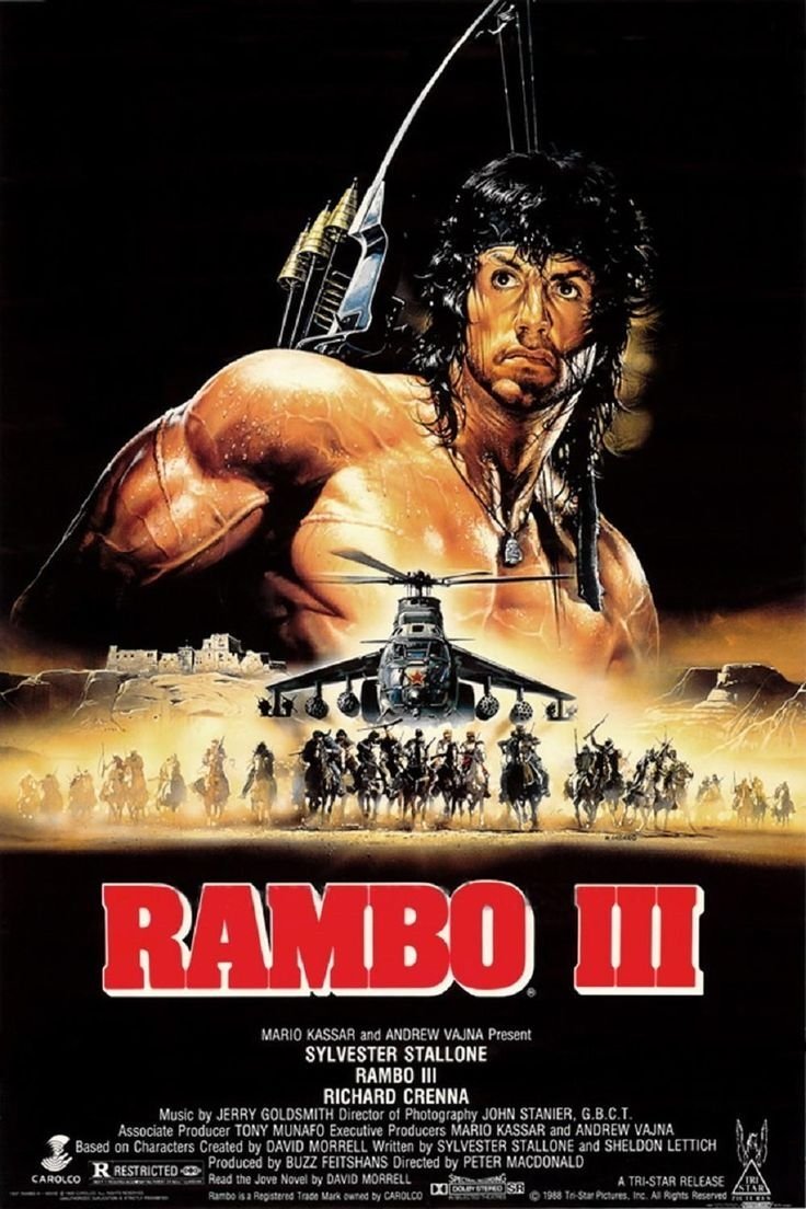 Affiche Rambo III