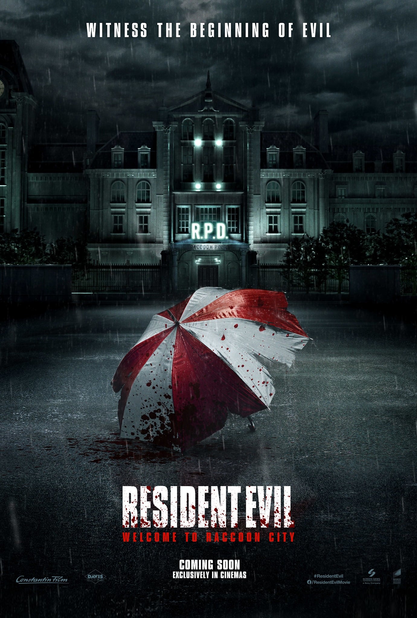 Affiche Resident Evil : Bienvenue à Raccoon City