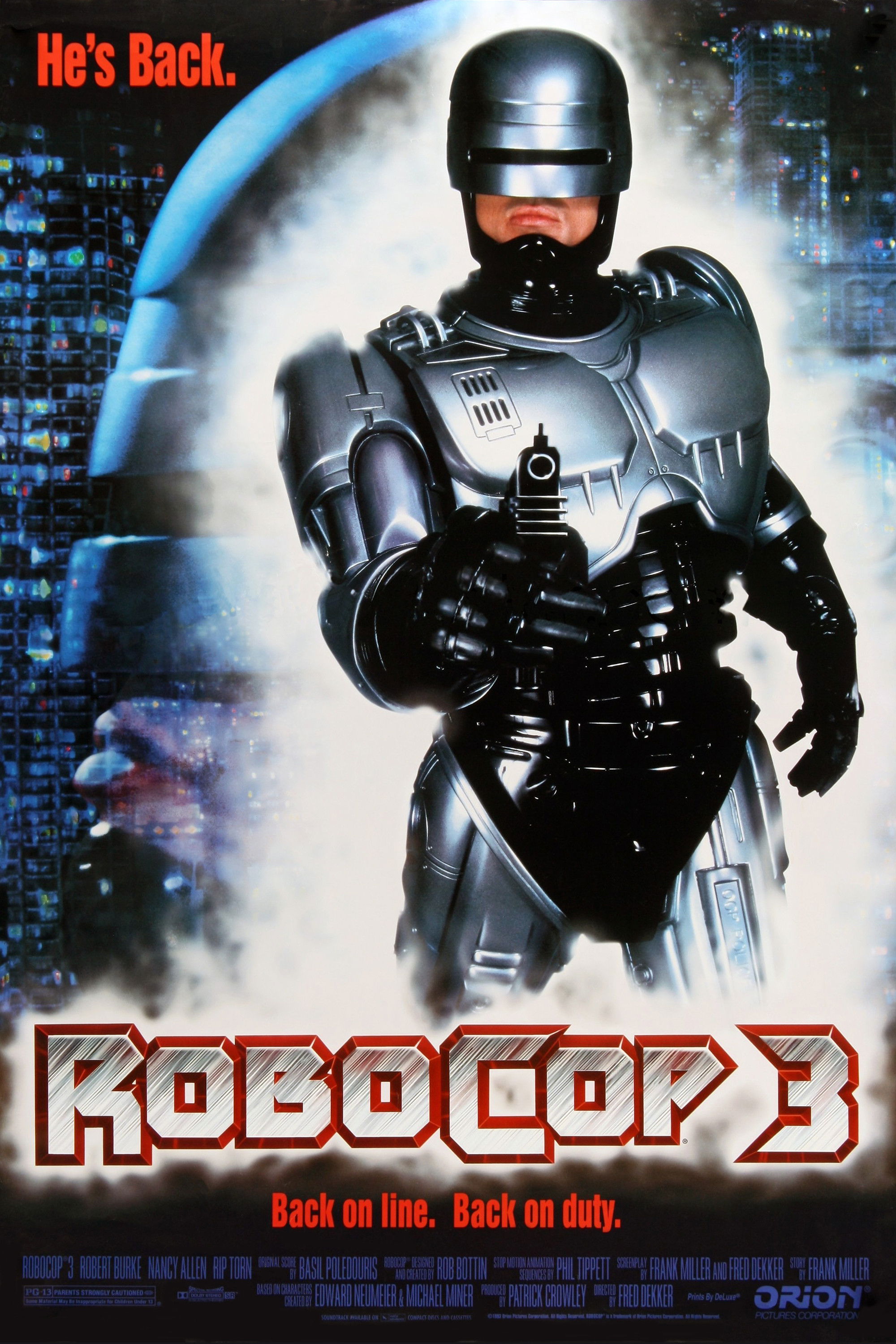 Affiche RoboCop 3