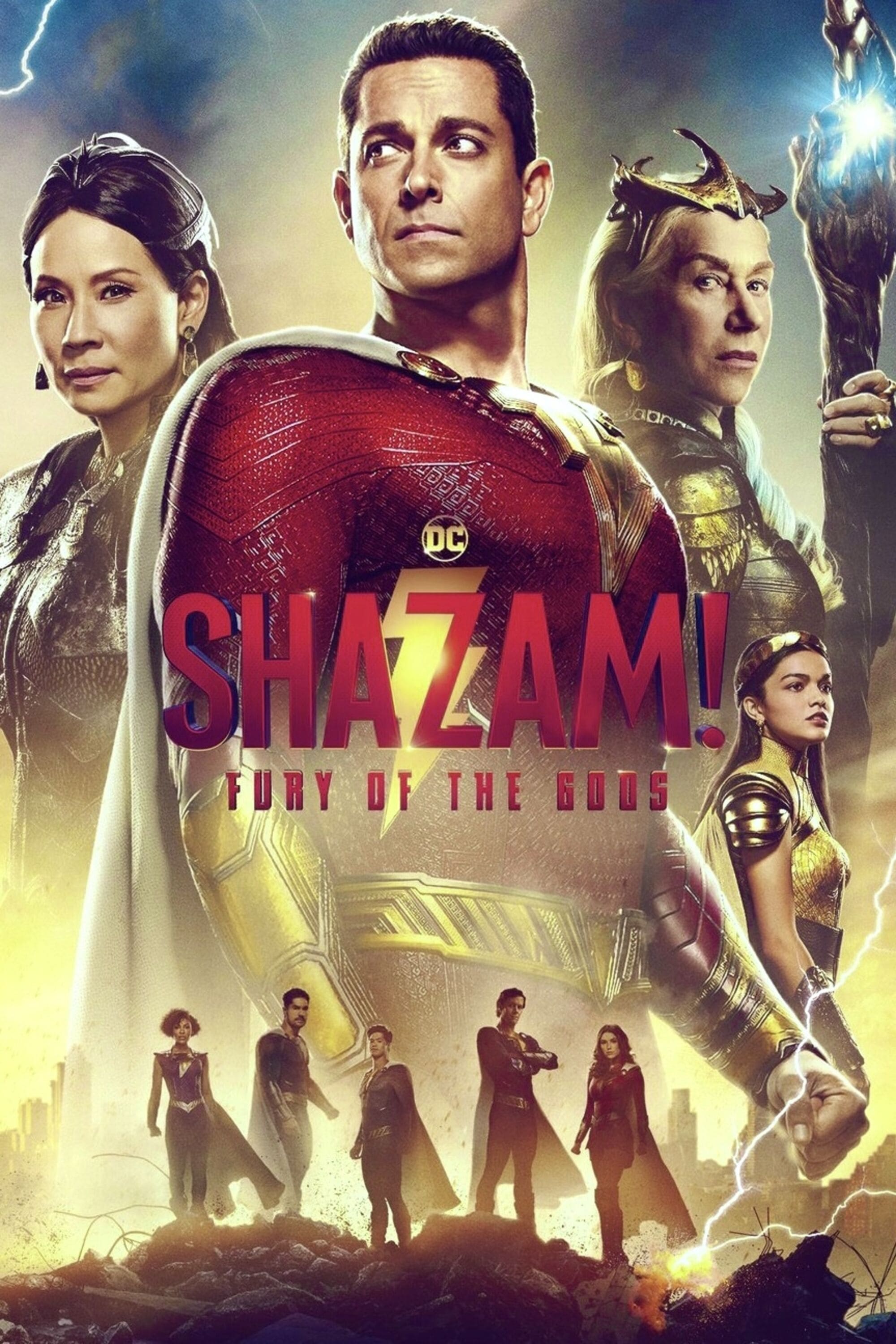 Affiche Shazam! La rage des Dieux