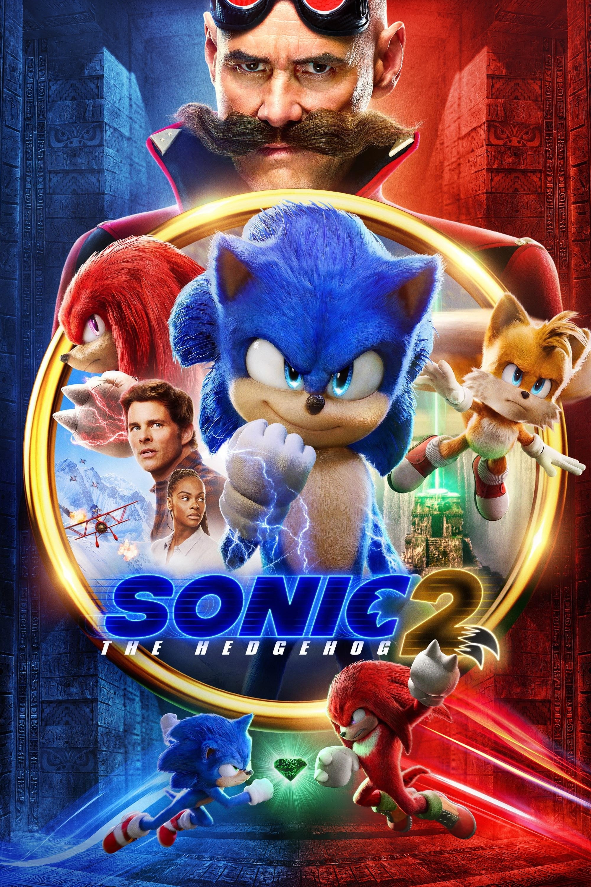 Affiche Sonic 2, le film