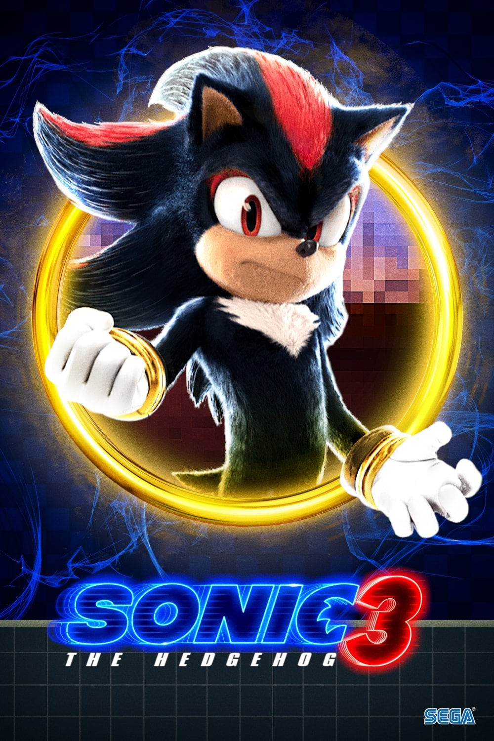 Affiche Sonic 3, le film