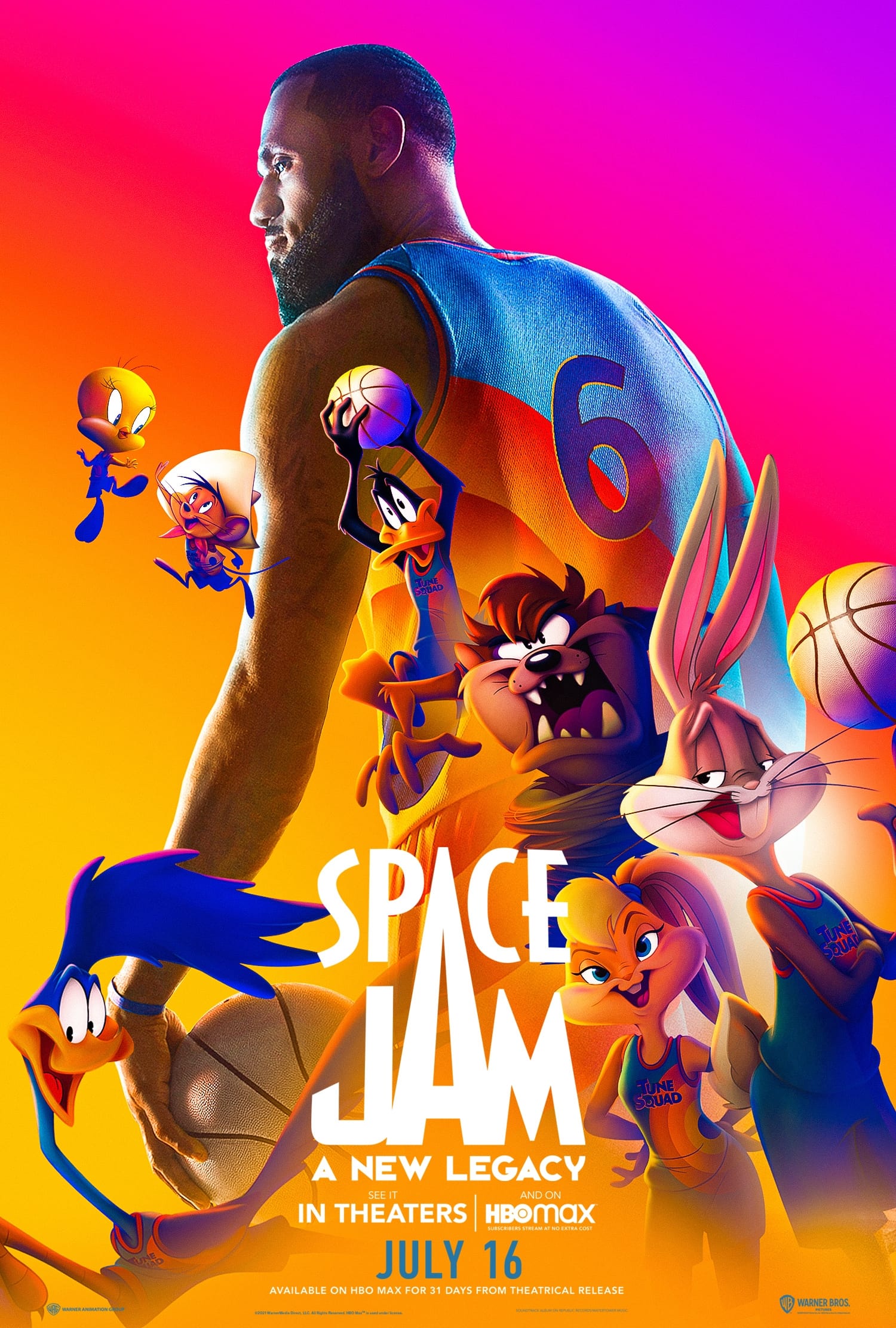 Affiche Space Jam - Nouvelle ère