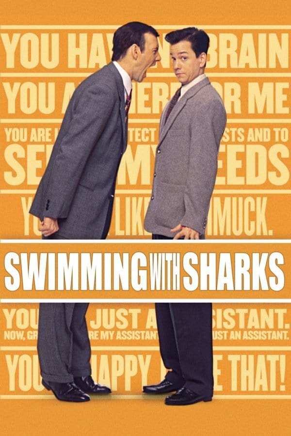 Affiche Swimming with sharks