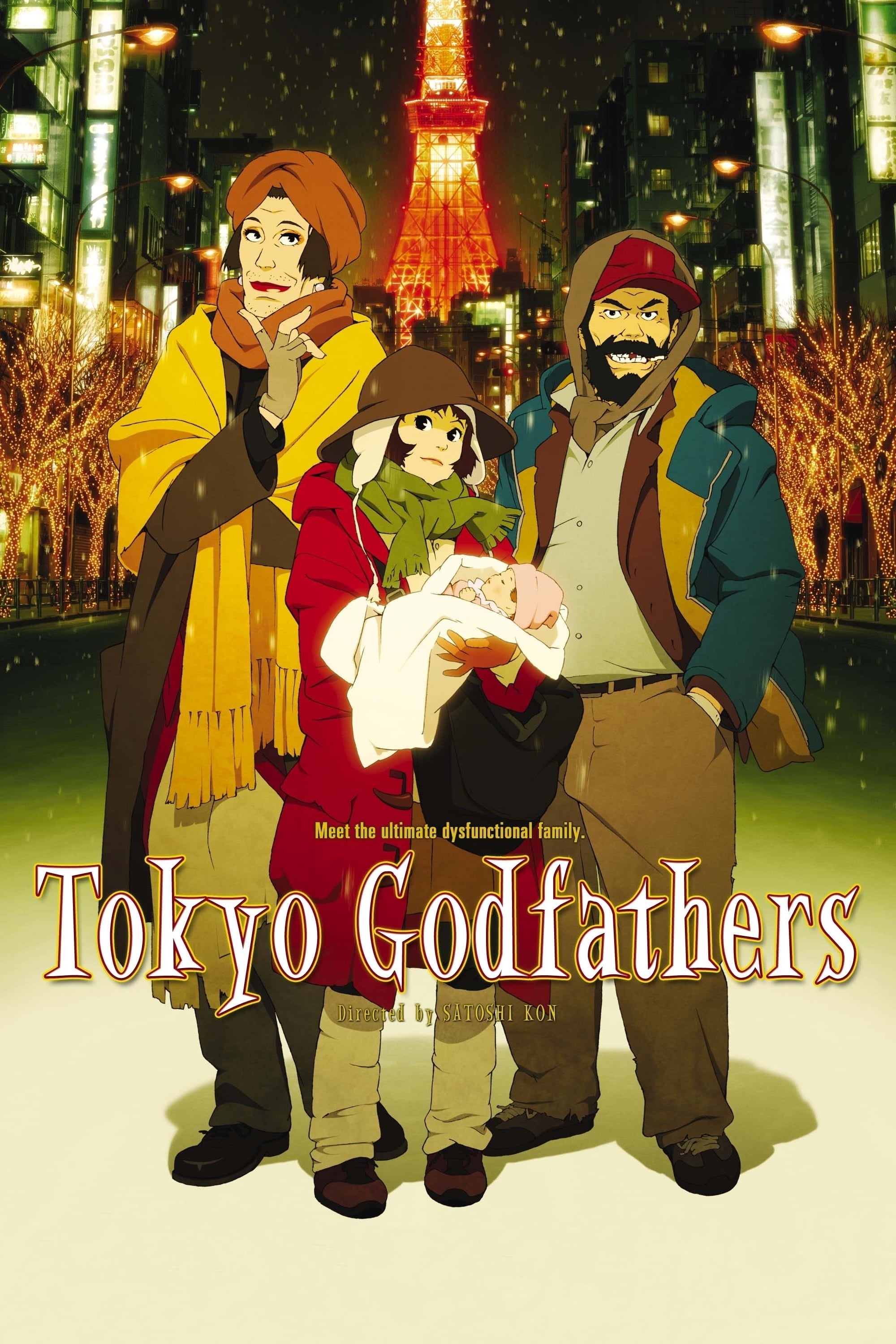 Affiche Tokyo Godfathers