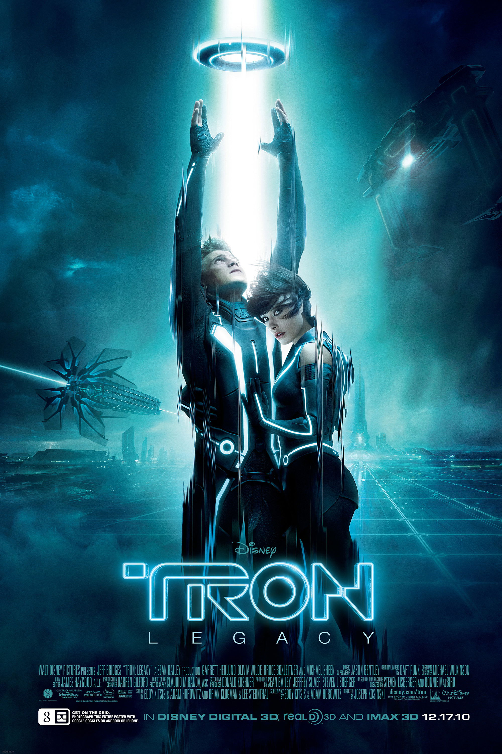 Affiche Tron : L'Héritage