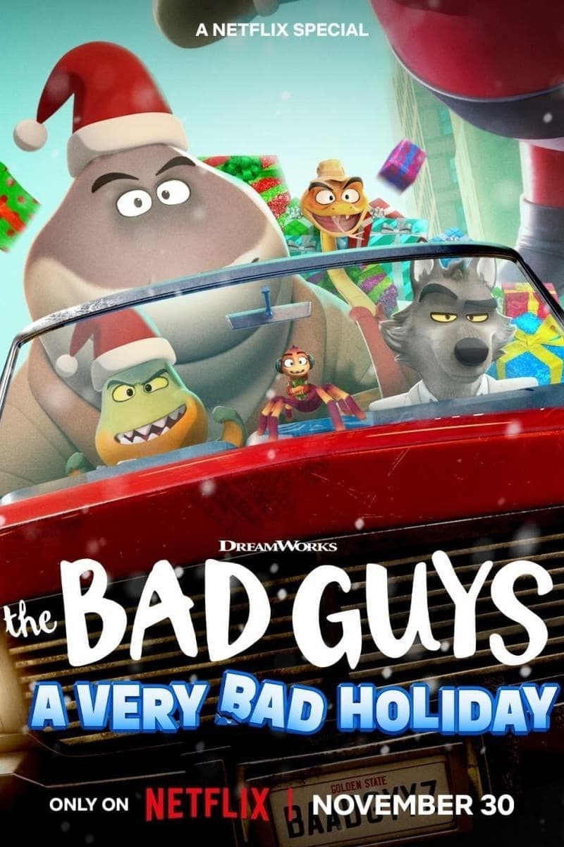 Affiche Un Noël façon Bad Guys